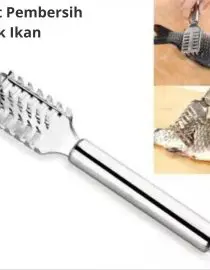 Alat Pembersih Sisik Ikan Bahan Stainless Steel Anti Karat 1 Sisi