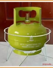 Tatakan Tempat Tabung Gas LPG Bahan Besi