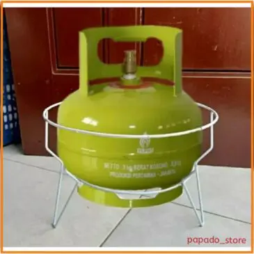 Tatakan Tempat Tabung Gas LPG Bahan Besi