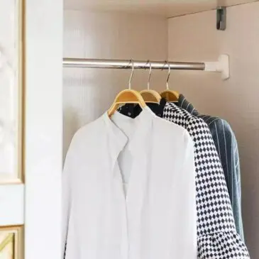 Tiang Jemuran Baju Fleksibel Stainless Steel Tanpa Paku Uk. 90-160cm - Gambar 3