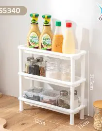 Rak Susun Plastik Oxi S5340 Serbaguna 3 Susun Persegi