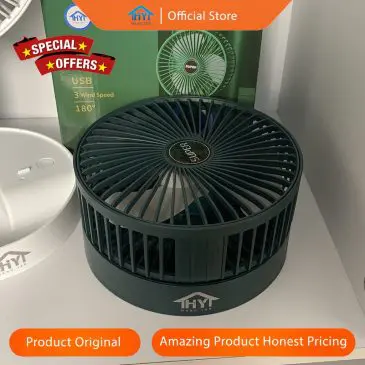 Kipas Angin Portable Lipat Serbaguna 9watt - Gambar 3