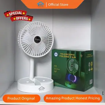 Kipas Angin Portable Lipat Serbaguna 9watt - Gambar 2