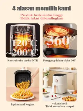 Air Fryer 800 watt - Gambar 5