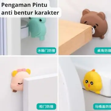 Pengaman Pintu Engsel anti bentur karakter