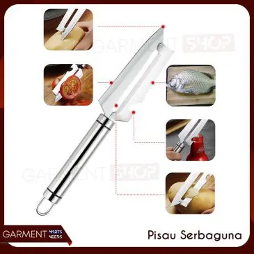 Pisau Pengupas Stanlis - Gambar 4