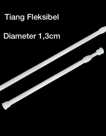 Tiang Gorden Fleksibel Serbaguna Size 60-110cm Free Bracket Tempel