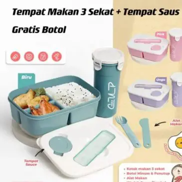 Tempat bekal set 5IN1