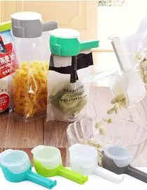 Klip Segel Penjepit Bungkusan Kemasan Bentuk Corong Besar