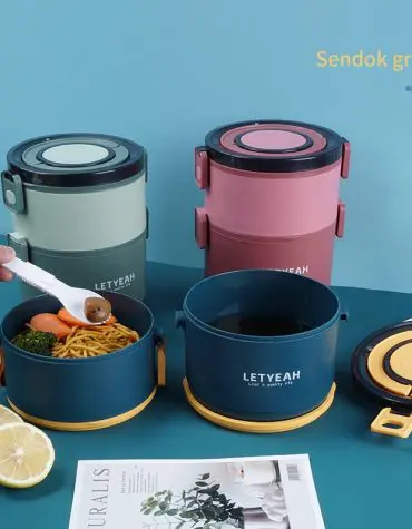 Rantang Makanan Letyeah Plastik 2 Susun