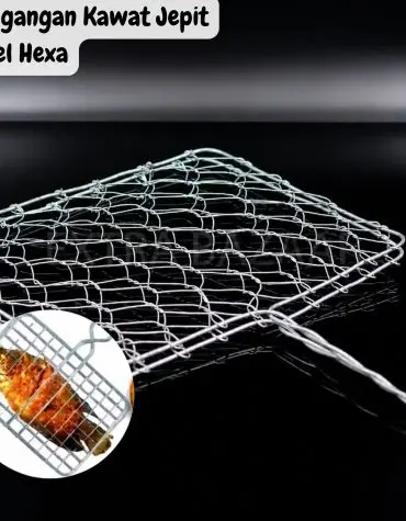 Panggangan Kawat Jepit Model Hexa