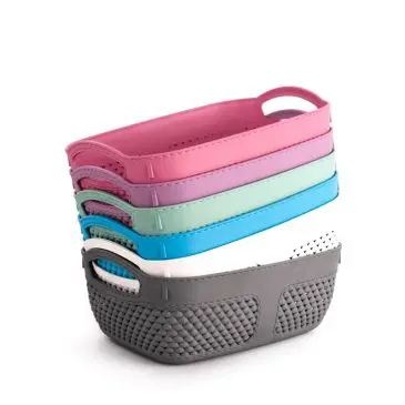 Keranjang Plastik Penyimpanan Serbaguna Hawaii