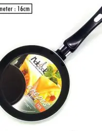 Wajan Teflon Pencetak Kulit Pangsit Risol Crepes 16cm