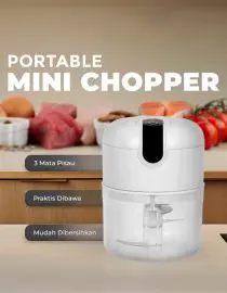 Chopper Portable Blender Bumbu Daging Pxton Serbaguna + USB