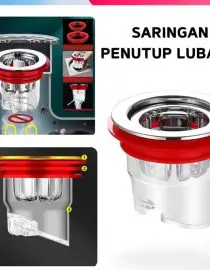 Saringan Lubang Wastafel Plastik Core