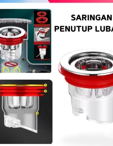 Saringan Lubang Wastafel Plastik Core