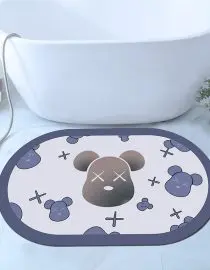 Keset Kaki Diatomite Lap Kaki Lentur Anti Bau GZN18