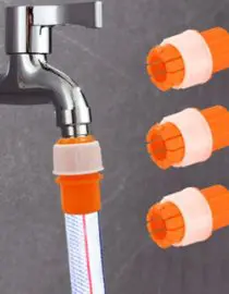 Konektor Selang dan Penahan Sambungan Kran Air