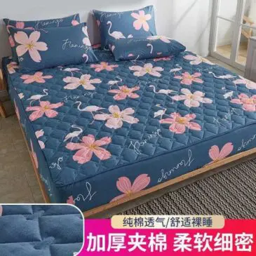 Sprei Waterproof Anti Ngompol Motif Flaminggo Size 180x200x30cm + Sarung