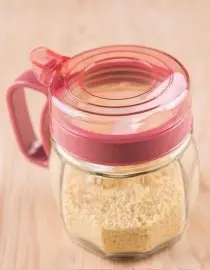 Botol Tempat Bumbu Dapur Kaca Ruby Serbaguna + Sendok