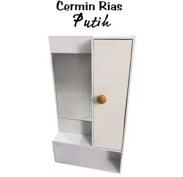 Rak Kosmetik Moly Gantung Free Cermin - Gambar 2