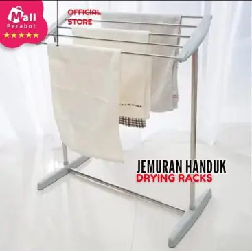 Jemuran Handuk Rocio Serbaguna Portable Minimalis
