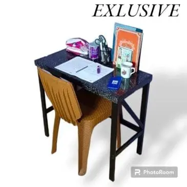 Meja Belajar Multifungsi Minimalis Modern 1 Susun 60 x 40 x 75 Cm