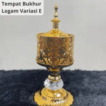 Tempat Bakar Bukhur / Dupa Bahan Logam Variasi E