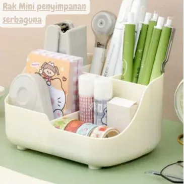 Rak Meja Laci Mini kosmetik/penyimpanan alat tulis drawer serbaguna