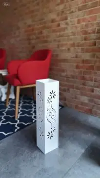 Paket Vas bunga vintage floral + Daun Palem + Hiasan Daun Pisang - Gambar 4