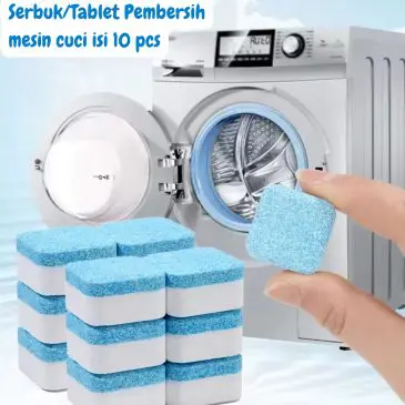 Serbuk / Tablet Pembersih Mesin Cuci Isi 10 pcs (ECERAN) - Gambar 3