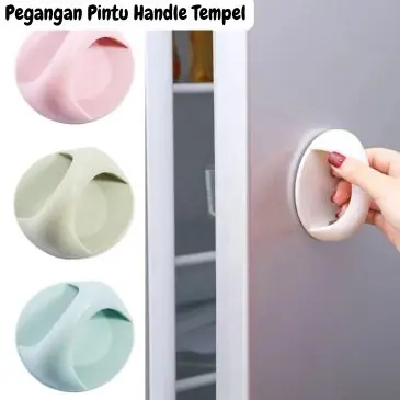 Pegangan Pintu Tempel Lemari Pakaian Laci Pintu Handle Multifungsi