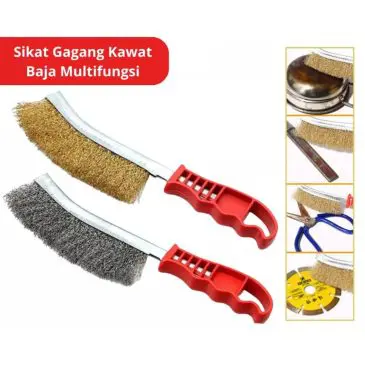 Sikat Kawat Baja Multifungsi Penghilang Karat