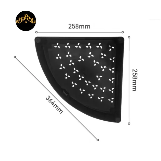 Rak Susun Troli Serbaguna Triangle Plastik Dengan Roda 4 susun - Gambar 4