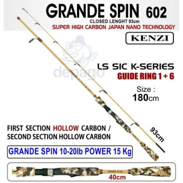 Kenzi Grande Spin 10-20 LB (15kg)