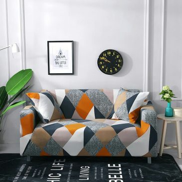 Cover sofa 02 orange 03 seater