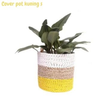 Cover pot kuning s