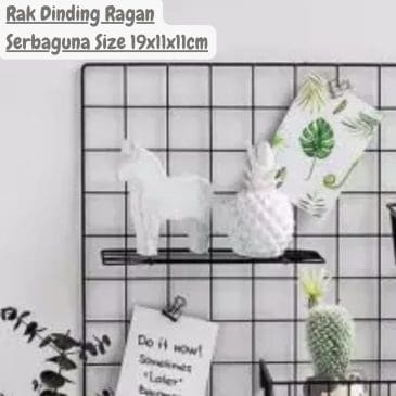 Rak Dinding Ragan Serbaguna Size 19x11x11cm