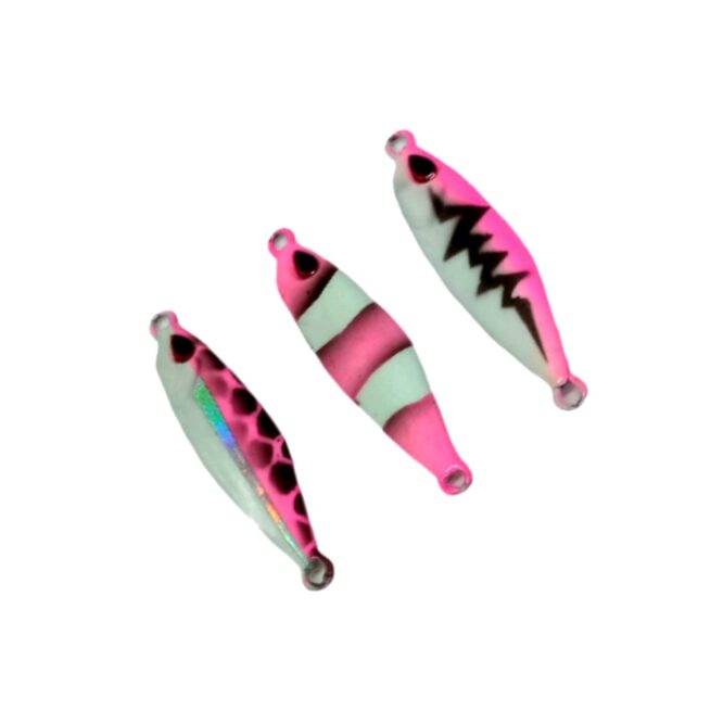 Metal jig Duo 10gr full gid by Uailo pink2