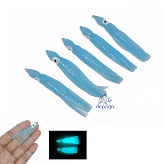 Soft Lure Cumi Gid Biru 5cm