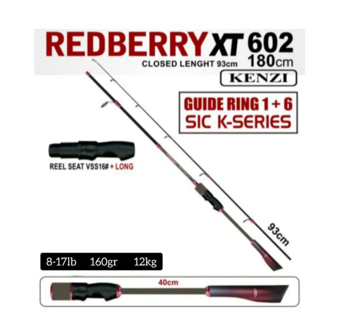 indexKenzi Redberry XT 602 8-17LB 12KG