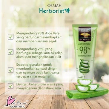Herborist Aloe Vera gel 98% - Gambar 3