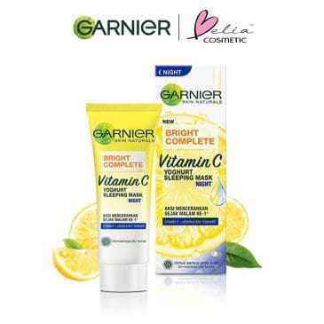 Bright Light Complete Garnier Yoghurt Sleeping Mask 20ml tube