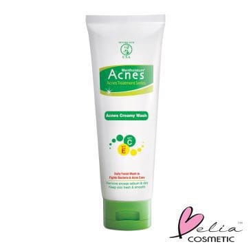 Creamy Wash Acnes hijau 100g