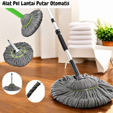 Pel Lantai Putar Otomatis