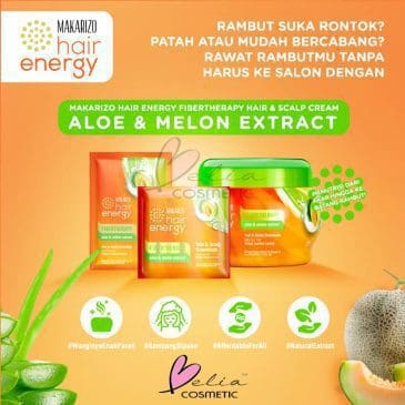 Hair Energy Makarizo Aloe Melon hijau 15