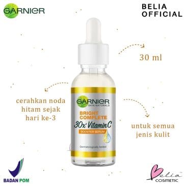 Light Complete Garnier serum vitC30ml - Gambar 2