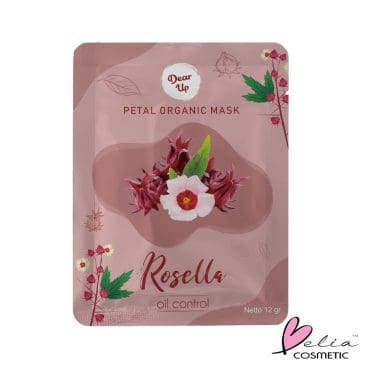 Masker Wajah Organik Dear Up petal rosella