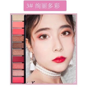 Matte eyeshadow 10 warna Lameila no 3