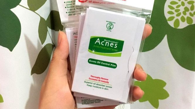 Oil Control Film Acnes kertas minyak3